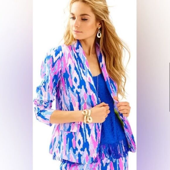 Lily Pulitzer saffron blazer - Picture 1 of 9